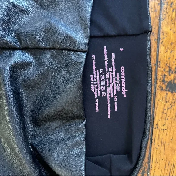 Women’s Commando Slim Black Pants - Picture 3 of 8